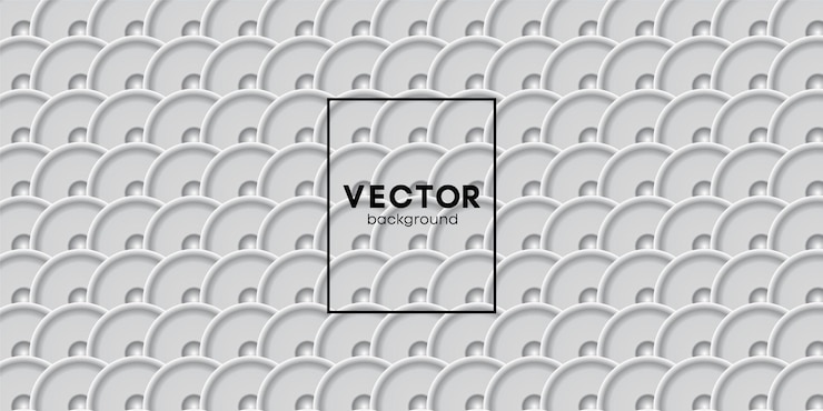 Vector grey amp white pattern background design template