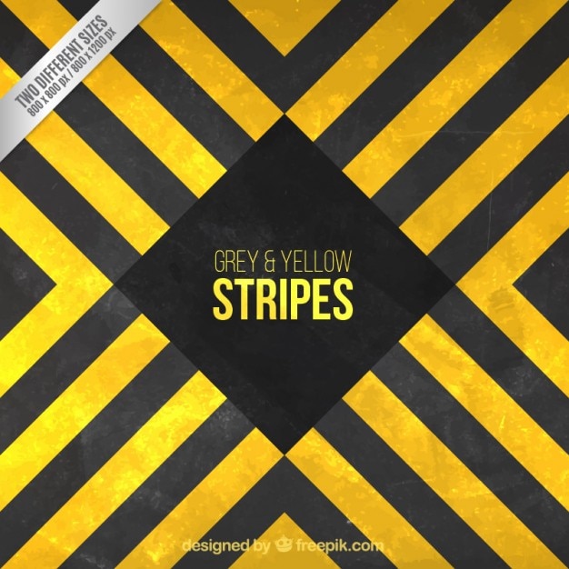 Grey and yellow stripes background