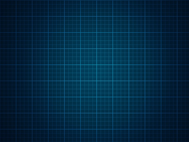 Vector grid on a blue background. 