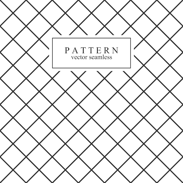 Grid minimal seamless pattern. Vector infinity net texture.