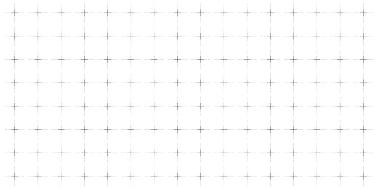 Vector grid overlay