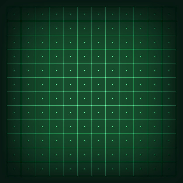 Vector grid for virtual futuristic interface hud