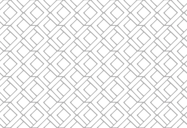 Griekse vierkanten raster naadloze ketting griekse motieven grijs patroon
