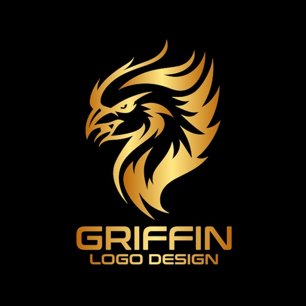 Векторный дизайн логотипа Гриффина