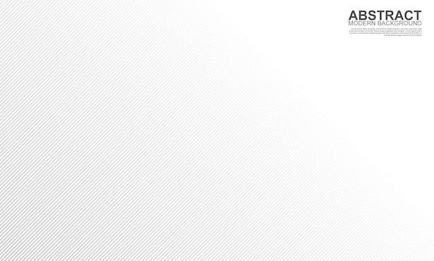 Grijze diagonale lijnen banner achtergrond