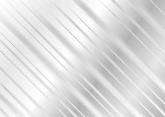 Grijze geometrische technologie strepen achtergrond