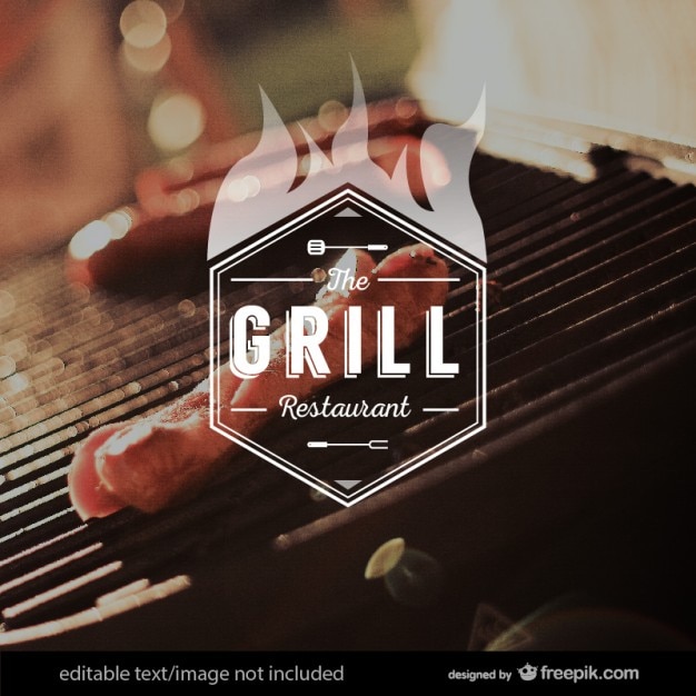 Vector grill logo