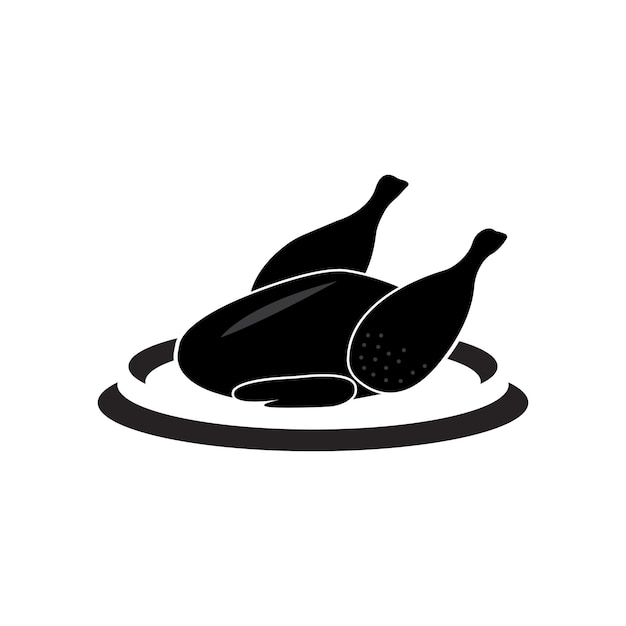 Grilled chicken icon