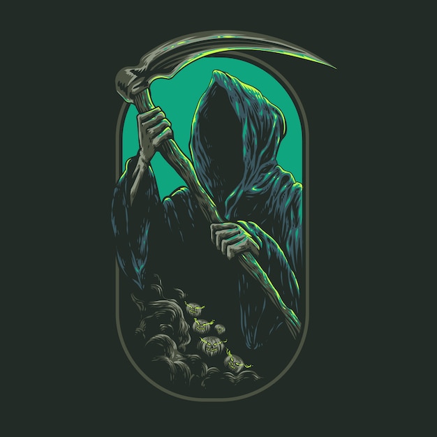 GRIM REAPER ILLUSTRATION