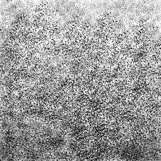 Vector gritty scatter texture background abstract black and white dirt pattern