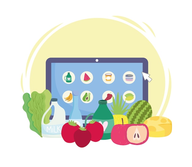 식료품 온라인 제품
