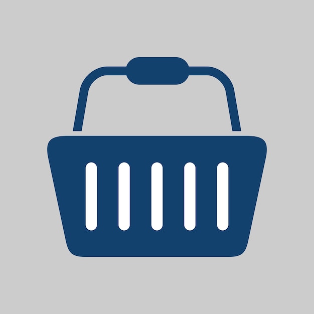 grocery shopping cart vector icon2