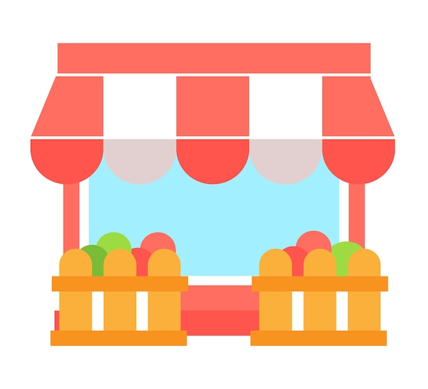 Grocery store vector design element