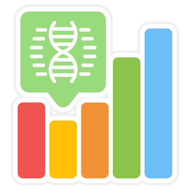 Vector groei media icoon vector afbeelding kan worden gebruikt voor bioengineering