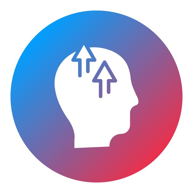 Groei Mindset icoon vector afbeelding Kan worden gebruikt voor persoonlijke groei