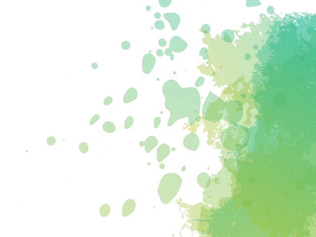 Vector groen en aqua menthe waterverf textured background. geïsoleerde splash op witte achtergrond. sale banner brushstroke. gradient paintbrush. abstract fluid splash. vector brush stroke.