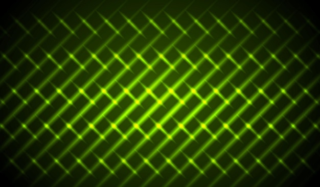 Groen glanzend neon strepen abstract patroon