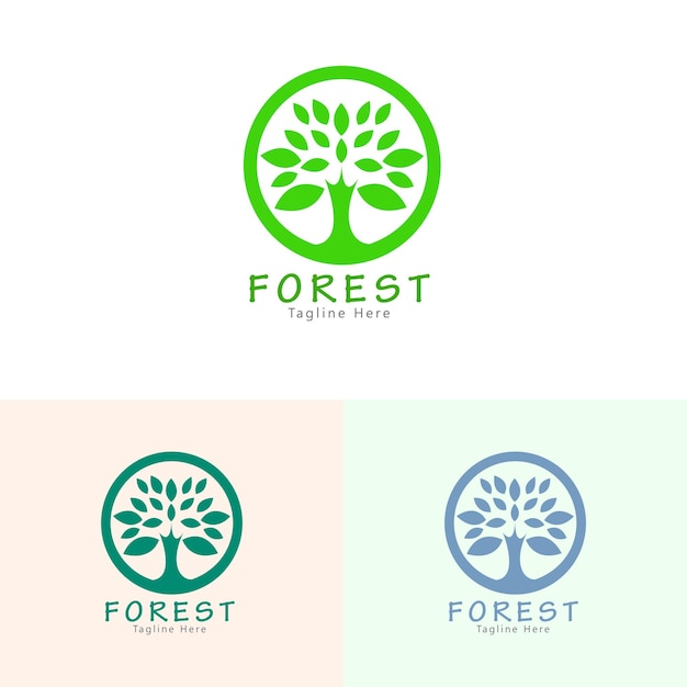 Groen logo-idee