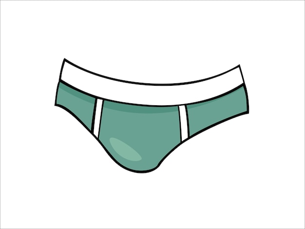 Groen ondergoed voor mannen