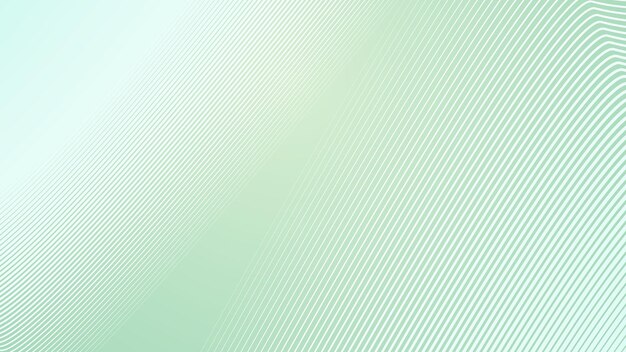 Groen pastel gradiënt met strepen lijn abstracte achtergrond