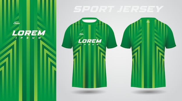 groen shirt sport jersey ontwerp