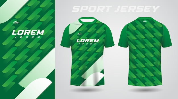 groen shirt sport jersey ontwerp