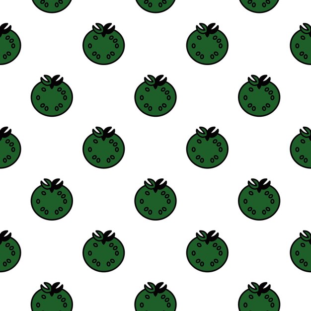 groen tomaten naadloos patroon ontwerp