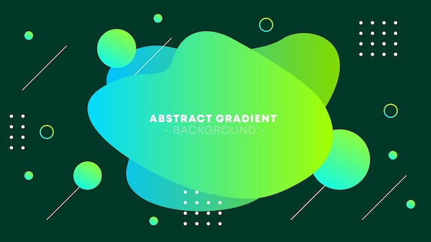 Groene abstracte moderne achtergrond met gradiënttextuur
