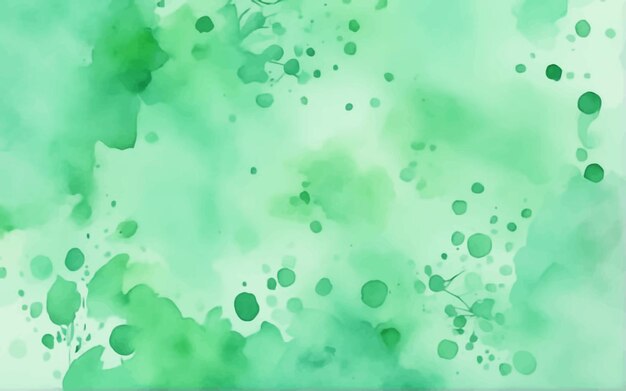 Groene aquarel achtergrond