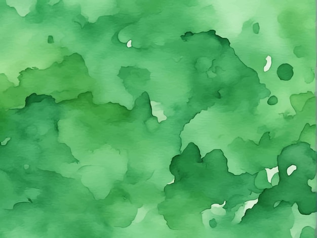 Groene aquarel achtergrond