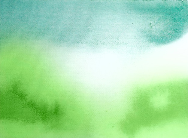 Vector groene aquarel textuur abstracte achtergrond