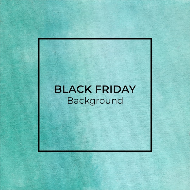 Groene blackfriday aquarel abstracte achtergrond