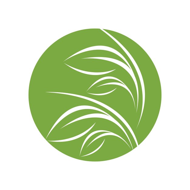 groene blad logo vector