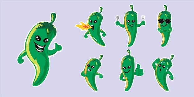 GROENE CHILI MASCOTTE FA