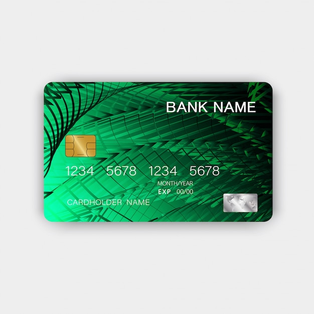 Groene creditcard