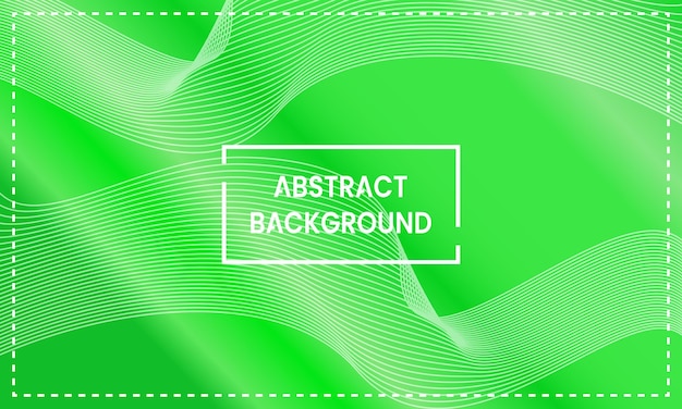 groene diagonale gradiënt abstracte achtergrond met golvend lijnpatroon modern en kleurgebruik voor banner