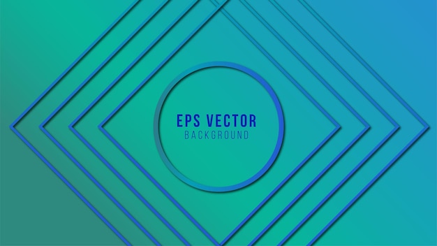 Groene Gradiënt Lijnvorm Achtergrond Abstracte EPS Vector