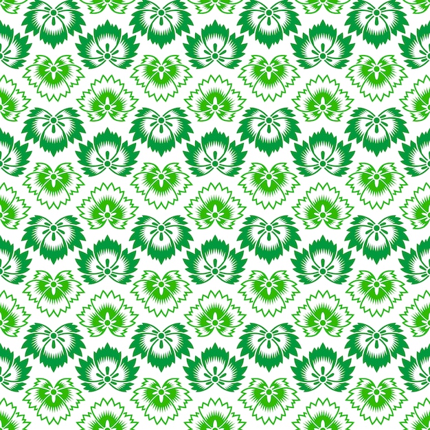Vector groene patroon achtergrond