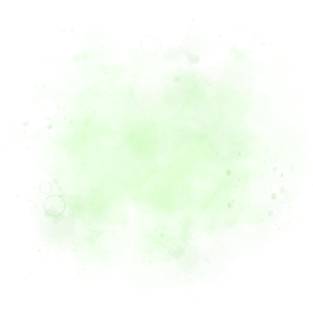 Groene waterverf splash vector