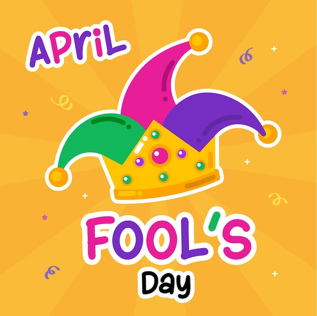 Groetjeskaartje voor de eerste april.