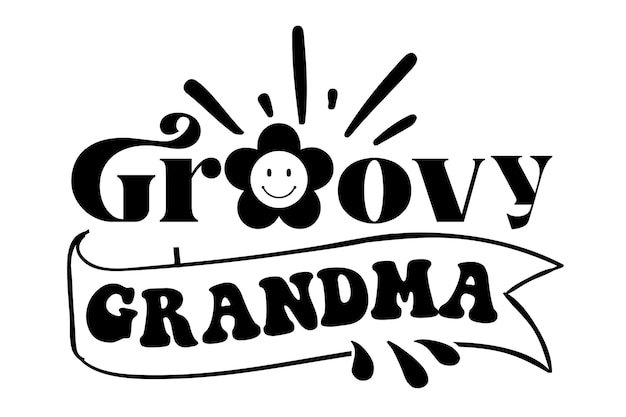 Vector groovy svg bundle