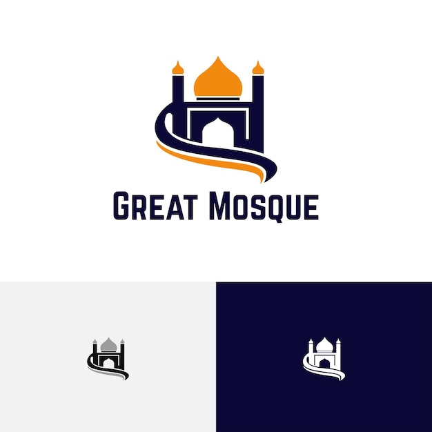 Grote moskee islamitisch centrum gebed studie islam moslim gemeenschap logo