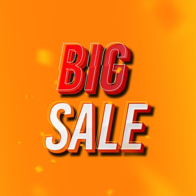 Grote verkoop Speciale promotiebanner