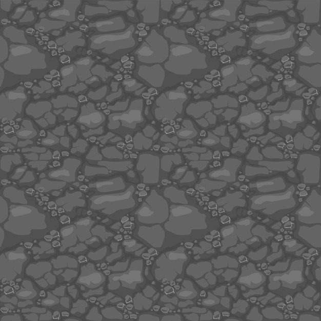 Vector ground seamless pattern