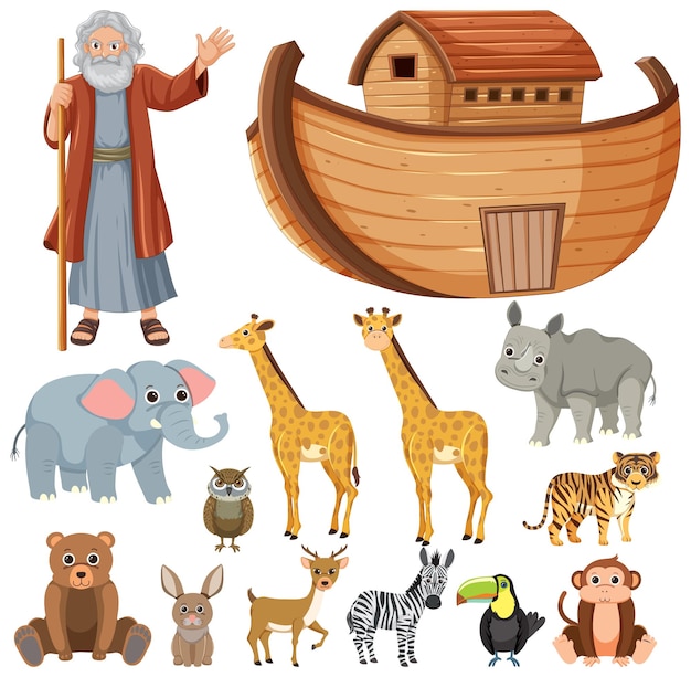 Vector group of noah's ark
