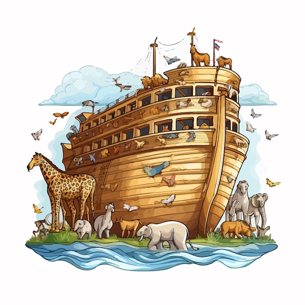 Noahs Ark Watercolor Images - Free Download on Freepik