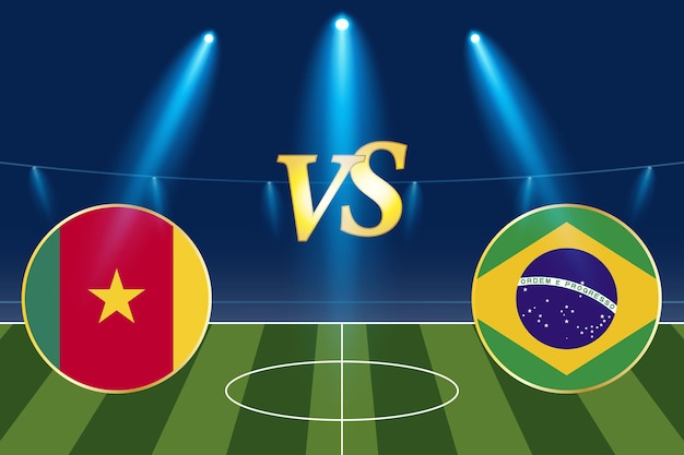 Group stage matches 33 cameroon vs brazil