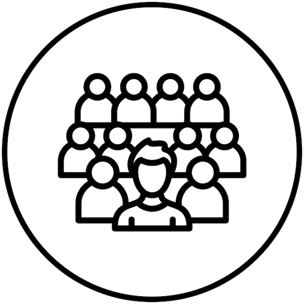 抗議と市民不服従のアイコンセットのグループベクトルアイコンのイラスト