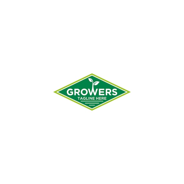 Growers Natural Logo Sign Design