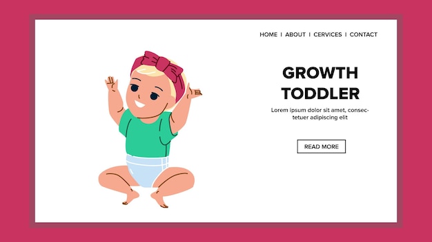 Growth Toddler Recreation And Activity Vector